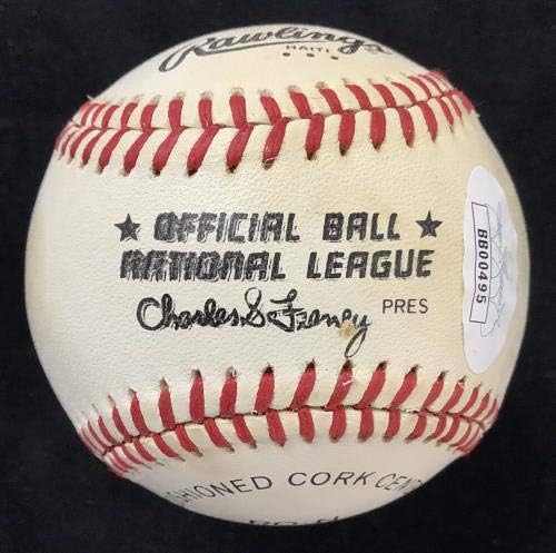 Carl Hubbell potpisao bejzbol Feeney New York Giants Autograph kao MVP WSC Hof JSA - AUTOGREMENA
