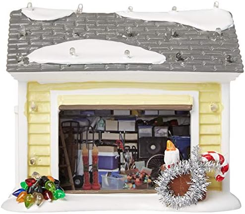Odjel 56 Snow Village National Lampoon Božićni odmor Griswold Holiday Garage Lit Building & amp; Nacionalni Lampoon