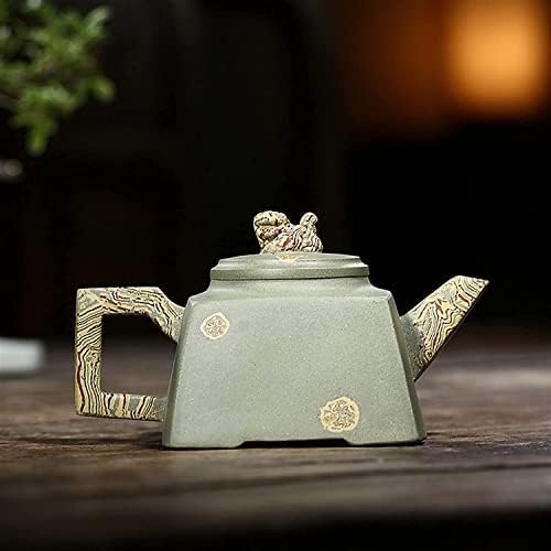 Kancelarijski čajnik čajnik 240ml Square Purple Clay Teapots Handmade Tea Pot ljepota Kettle Poznati