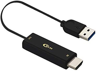 Cklau 4KX2K @ 60Hz Ultra HD HDMI do DP adapter sa USB napajanjem, HDMI za DisplayPort Converter Compatible