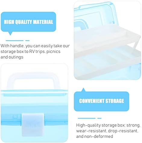 VICASKY posuda za organizatore nakita plastična kutija za odlaganje ručna kutija za odlaganje lijekova kutija