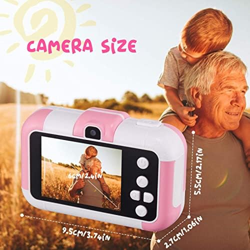 Kamera za djecu 3-10 godina, dječja digitalna kamera Božićni rođendanski pokloni za dječake i djevojčice