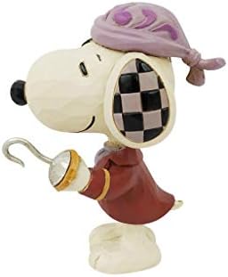 Enesco Jim Shore Kikiriki Halloween Snoopy gusarska minijaturna figurica, višebojna