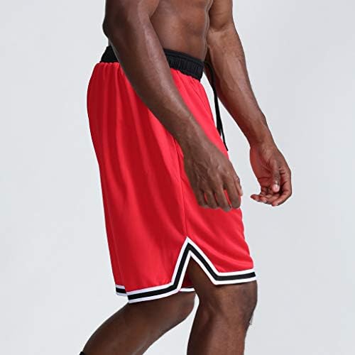 Beuu Muške sportske kratke hlače, ljetne suhe košarkaške hlače na otvorenom prozračne mrežice