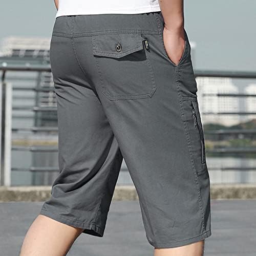 RTRDE muške kratke hlače modni patent zatvarač na otvorenom džepne kratke hlače Sportske kombinezone Kućine