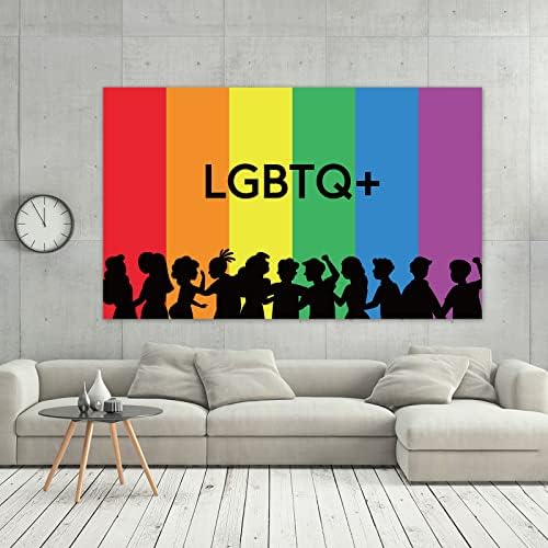 LGBTQ+ Gay Pride pozadina ponos Zastava dekor ponos tapiserija Gay Pride Dan Mjesec Parada Rainbow