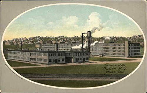 Fabrike Walton cipela, Bostona, mase. Boston, Massachusetts MA Originalna antička razglednica