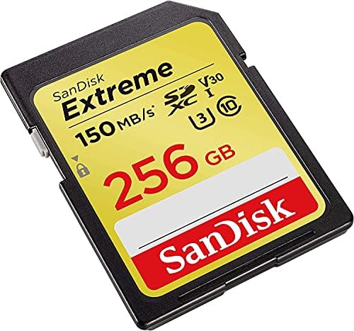 SanDisk Extreme 256GB memorijska kartica za Fujifilm Mirrorless radi sa GFX 50S II, X-E4, X-T30