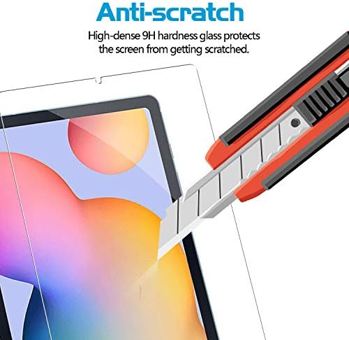 XunyLyee [2-Pack] zaštitnik ekrana za Samsung Galaxy Tab S6 Lite 10.4, kaljeno staklo bez mjehurića