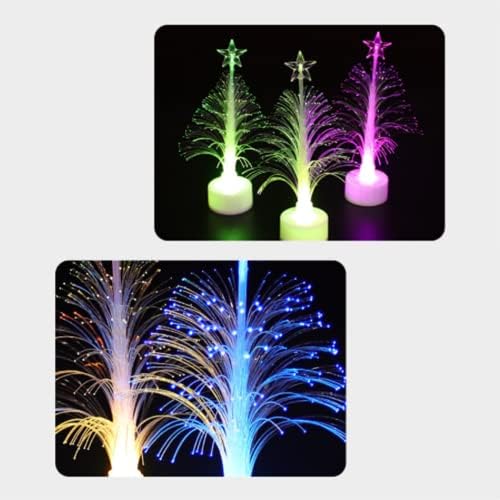 Ljfli LED božićna vlakna optička stabla šarena boja promjena vlakana optička božićna oprema za