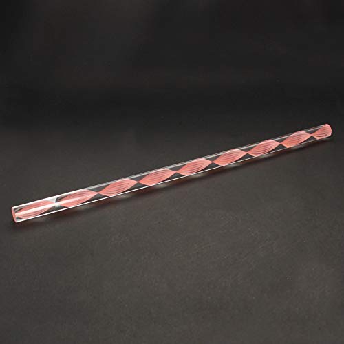 Fielect Pink Twisted Line Acrylic Round Rod Standard pleksiglas tolerancija lagan za DIY 10mm prečnik