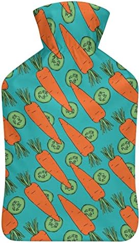 Mrkva i krastavci tople vodene vrećice s poklopcem tople gumene boce za ubrizgavanje za krevet menstrualni