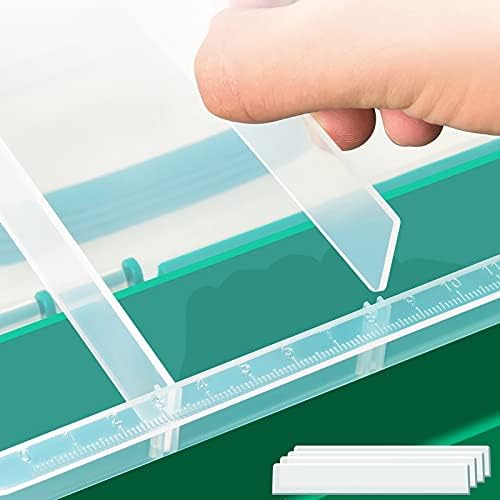 Kutija za skladištenje domaćinstava Prozirni organizatori Plastični okvir za alat za art za skladištenje