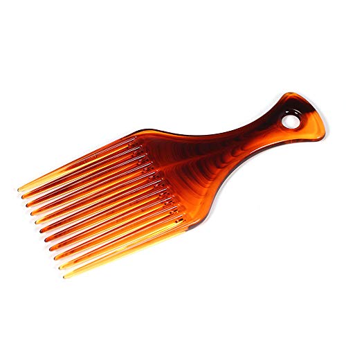 Anggrek plastični češalj za kosu protiv detavanja kovrdžave afro frizerski saloni češalj širokog