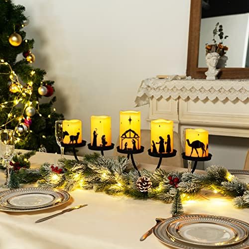 Domaćih svijeća za božićne božićne svijeće, akumulatorske kamenske svijeće, akumulatorske svijeće,
