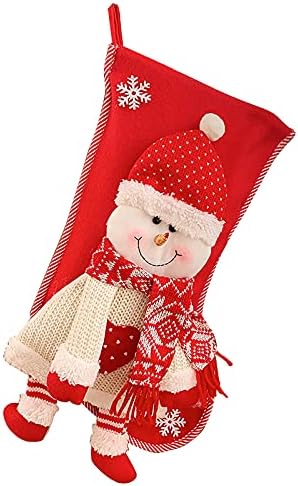 Nn30iw modni božićni čarape poklon torba Božićni uzorak Božićni ukras