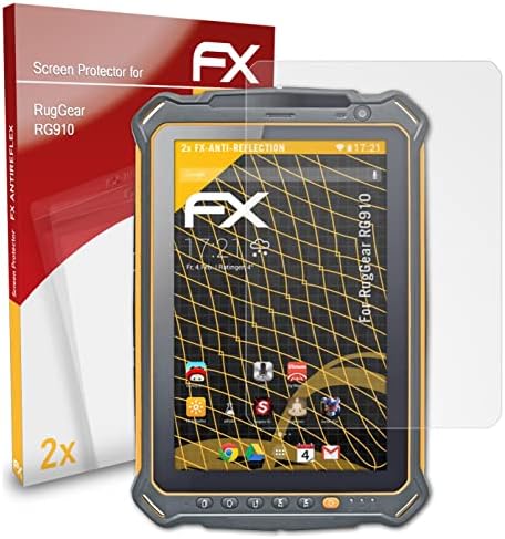 Atfolix zaštitnik ekrana kompatibilan sa RugGear Rg910 folijom za zaštitu ekrana, Antirefleksnom i FX zaštitnom folijom koja apsorbuje udarce