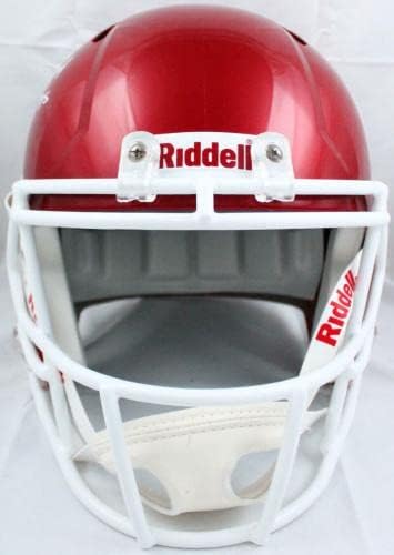 Roy Williams potpisao Sooners F / S Riddell speed Helmet w / Natl Champs-BeckettW Holo-autograme College