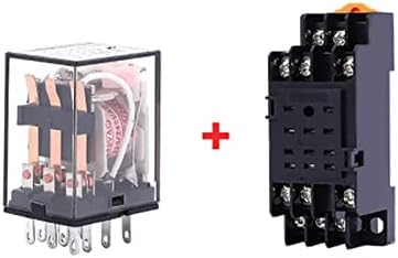 PHNT 5set relej sa Socket Coil General DPDT mikro Mini elektromagnetni Relejni prekidač LED AC 110 / 220V DC