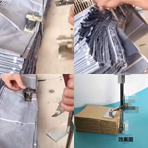 Vovolo 3-pakovanje tkanine za rezanje radionice, stezaljka za rezanje krpe za oblaganje, željezo kopče za šivanje kanalizacije -
