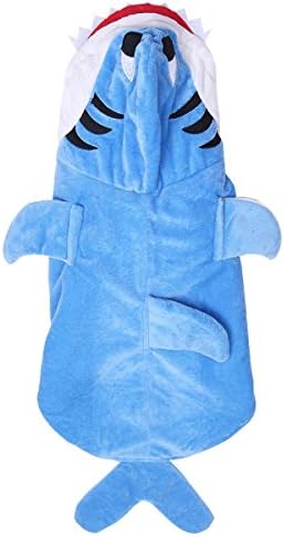 TiaoBug Predivan kućni ljubimac morski pas u obliku kostime Fantastičarska haljina jakna s