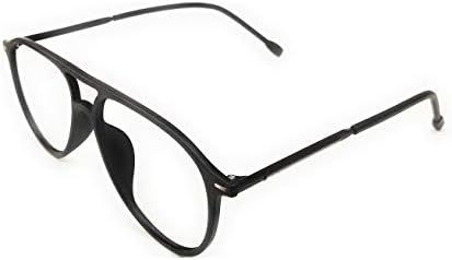 Naočale za čitanje načina života Amar Progresive +1,00 plastični aviator stil 48 mm crni unisex_alacfrpr3660