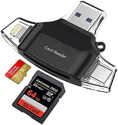 BoxWave Smart Gadget kompatibilan sa Lenovo Tab P11 Pro-Allreader čitač SD kartica, čitač microSD kartica