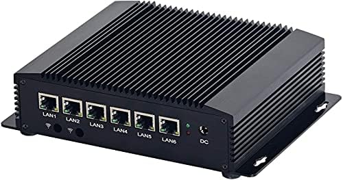 Partaker Firewall Micro Appliance, mini računar bez ventilatora, mrežni ruter, 8th Gen Core i5 8265U, 6 I211AT