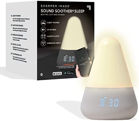 Sharper Image Soother Intelligent Sleep Trainer & Aide, Bluetooth zvučnik sa 10 ugrađenim