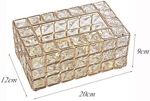 Xjjzs tkiva kutija-nordijska lagana luksuzno zlatno pozlaćeno kovano ručno izrađeno tkivo tkiva