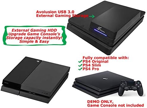 Avolusion HDDGear Pro 6TB 7200RPM 64MB keš USB 3.0 eksterni hard disk za igre - 2 godine garancije