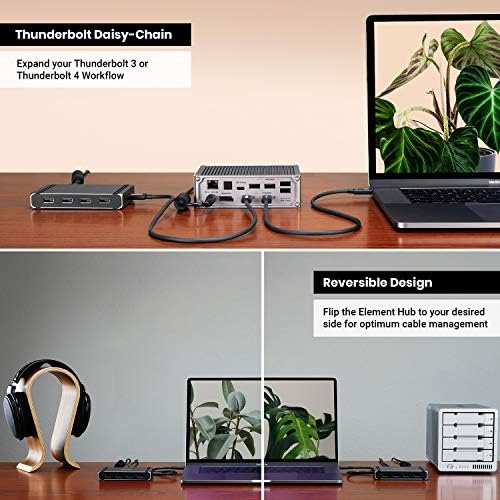 CalDigit Thunderbolt 4 Element univerzalni Multi-Port čvorište sa USB-C do DP & amp; HDMI