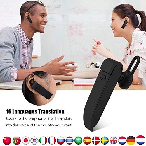 Bindpo prevod Bluetooth bežične slušalice, inteligentni Prevodilac slušalica sa 16 jezika na engleski,