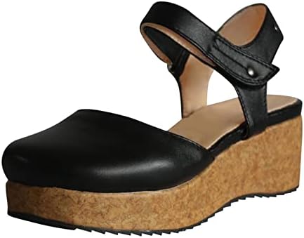USYFAKGH ženske sandale veličine 9 modne ženske Casual cipele prozračne sandale na otvorenom s debelim potplatom