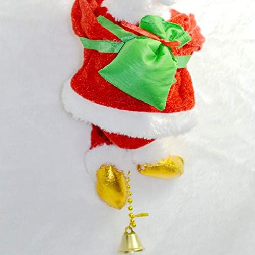 Delarsy PTOE94 električne merdevine za penjanje Santa Claus Božićna figurica Ornament pokloni