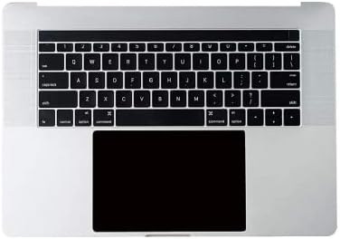 Ecomaholics Premium Trackpad Protector za Dell Latitude 5520 15.6 inčni Laptop, crni poklopac za dodirnu podlogu protiv ogrebotina protiv otiska prsta mat, dodatna oprema za Laptop