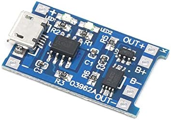 5kom Micro USB 5V 1A 18650 Tp4056 modul za punjenje litijumskih baterija