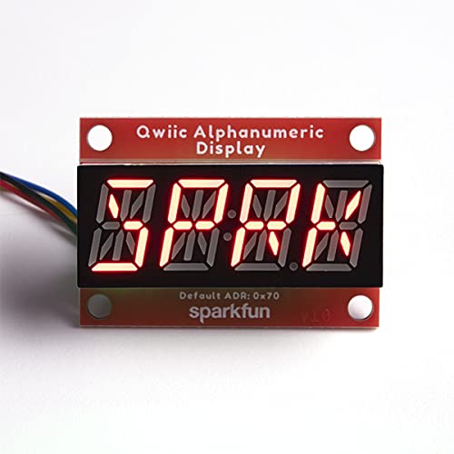 SparkFun Qwiic alfanumerički komplet-prikaz brojeva znakova & simboli uključeni 2x četrnaest-Segment prikazuje
