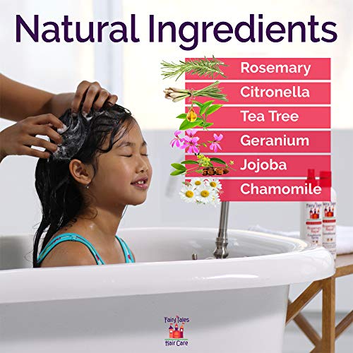 Fairy Tales Rosemary Repel šampon za vaške - dnevni dečiji šampon za prevenciju vaški - 32 oz -2 pakovanje