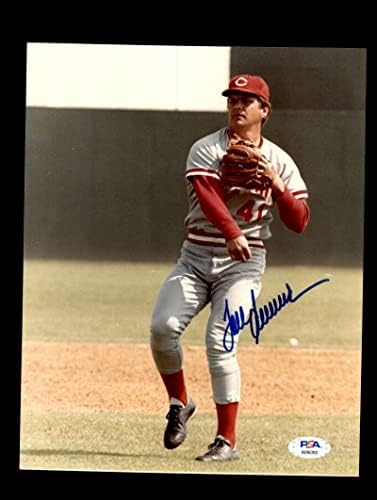 Tom Seaver PSA DNA COA potpisao je 8x10 crvena fotografija Autogram - autogramirane MLB fotografije