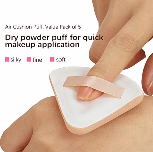 3 kom puder Makeup Puffs, vazdušni jastuk, puder Cosmetic Wet & amp; Dry Beauty Makeup alat sa četkom za