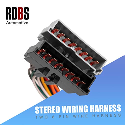 RDBS Car Wire Carness komplet za instaliranje stereo prijemnika na zahtjev za 1986-2004 Ford vozila