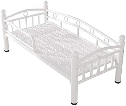 Dečiji krevet od kovanog gvožđa, sa ogradom za jednu osobu dečiji noćni krevet za decu sa proširenim spojenim