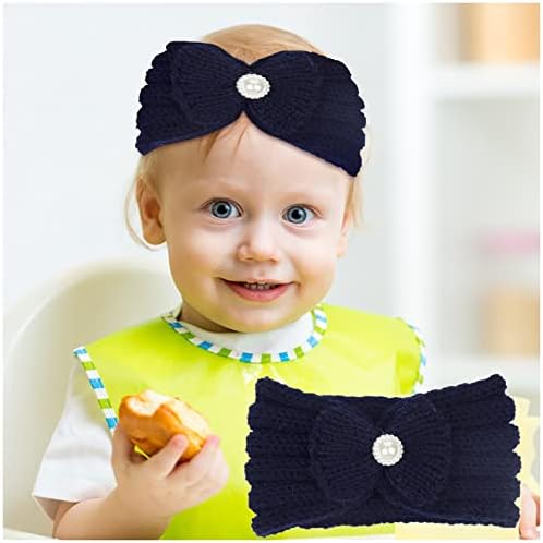 Baby Headbands pleteni luk Turban meke rastezljive tople slatke trake za kosu modni dodaci za kosu poklon za djecu Toddler Newborn