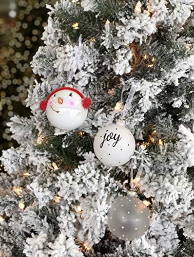 Priroda nektar snjegović sijalica Ball-Ornament božićno drvce ukras tradicionalne potrepštine dekorativne