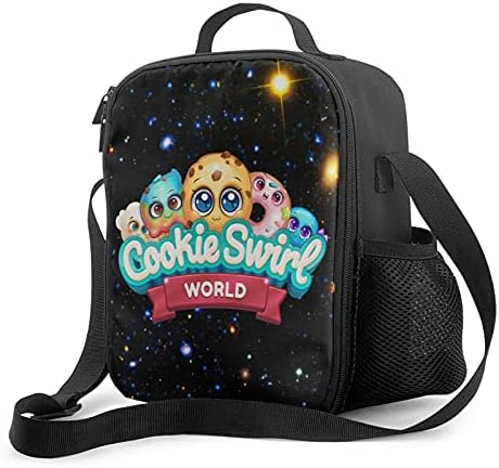 CHUANtaotou Cookie Swirl C torba za ručak Cooler Bag kutija za ručak meka obloga torbe za ručak