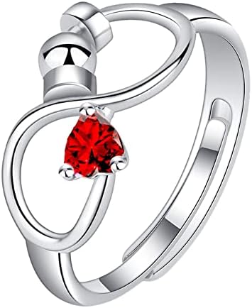 Vjenčani prsten za ženska moda Twelve rodarni spomenici Anksioznost dekompresija rotirajuća prstena za rođenje