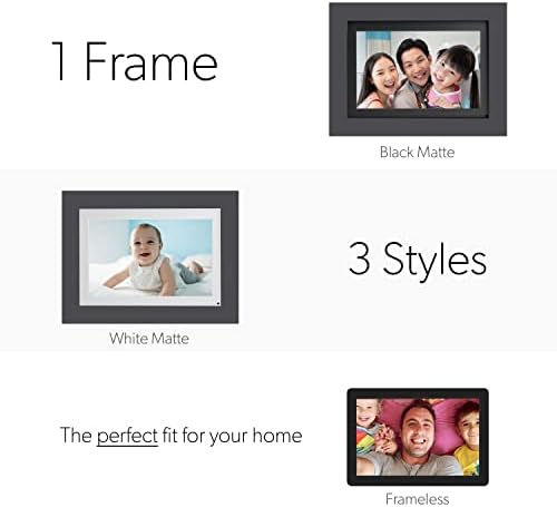 Jednostavno Smart Home Photoshare 8 WiFi digitalni okvir za slike, šaljite slike sa telefona