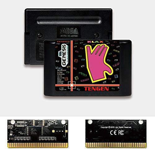 Aditi klax - SAD Label FlashKit MD Electroless Gold PCB kartica za SEGA Genesis Megadrive Video Console