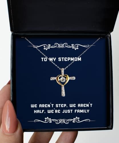 Jedinstveni ogrlica za ples StepMom, mi nismo po korak, nismo napola, samo smo porodica, motivacijski pokloni